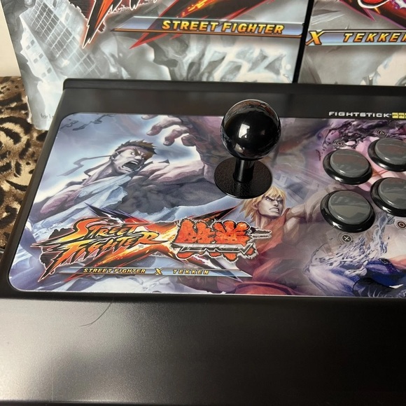 Playstation 3 Mad Catz Street Fighter X Tekken - Arcade FightStick PRO (cross) - Picture 3 of 13